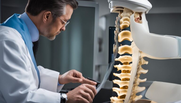 médico que cuida da coluna